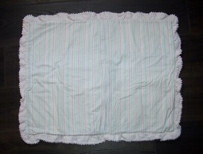 Simply Shabby Chic Kids Floral Dot Patchwork Chenille Pink Standard Pillow Sham - Fresh Stock Dated December 2025