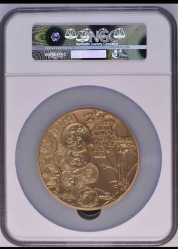 NGC PF70 2018 2nd Malaysia Trigo's Money Show Brass Panda Medal First 70mm - Fresh Stock Dated February 2026