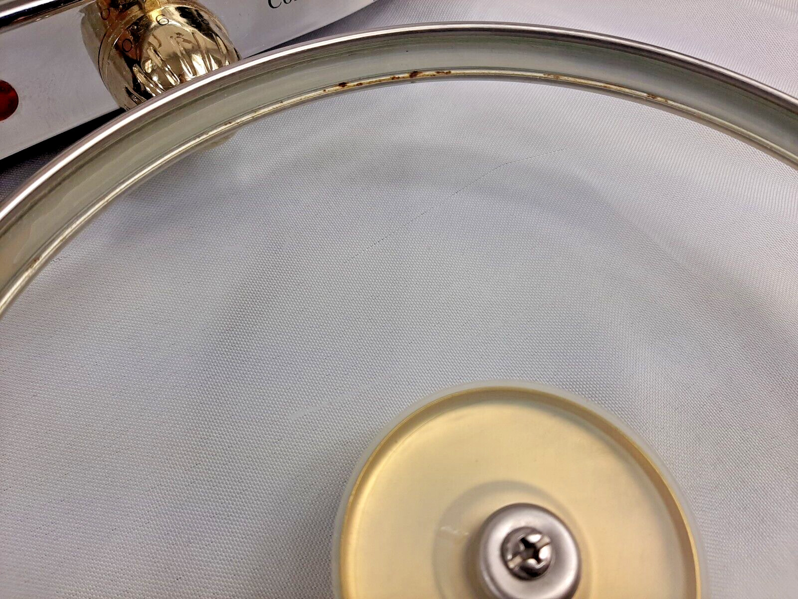 Cuisine Cookware Command Performance Gold MK-337 Triple Burner with 3 Qt Pot - Fresh Stock Dated February 2026