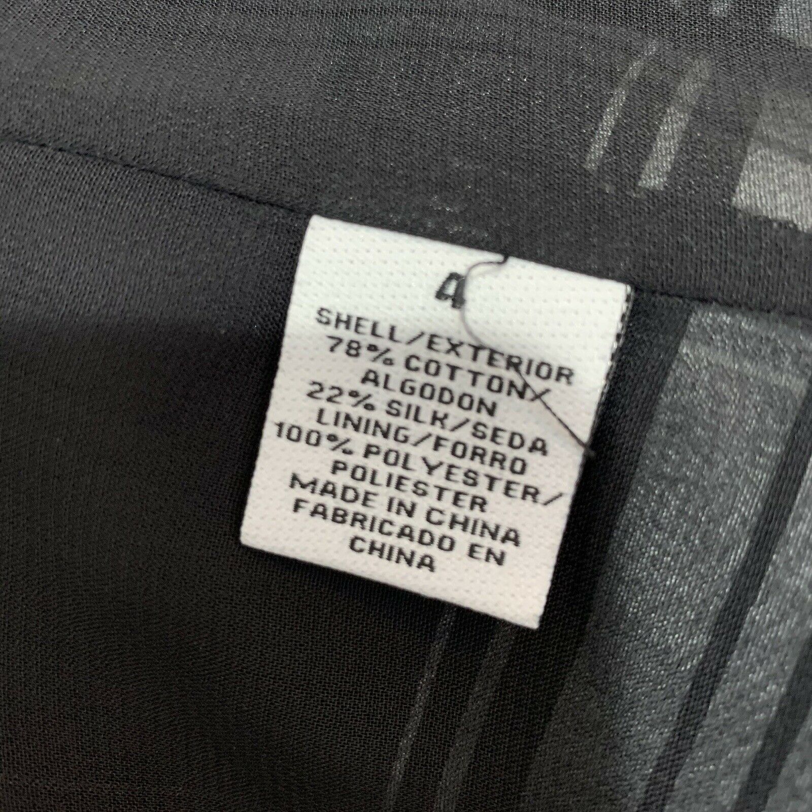 100% Auth EMANUEL UNGARO Pleated Paper Bag Waist MINI SKIRT Sz 4 Black Plaid  p - Fresh Stock Dated March 2026