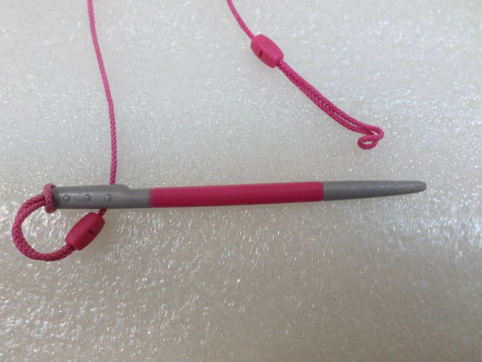 Leapfrog LeapPad 1~2~Glo Neon Pink/Grey Replacement Stylus Pen **FREE SHIP** - Fresh Stock Dated February 2026