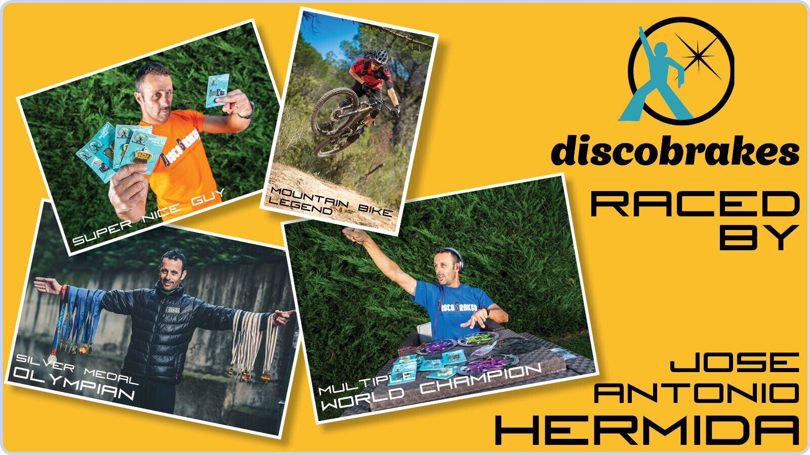 1 pair pads compatible with Hayes Dominion Disc Brake, Semi-metallic, MTB DH XC - Fresh Stock Dated February 2026