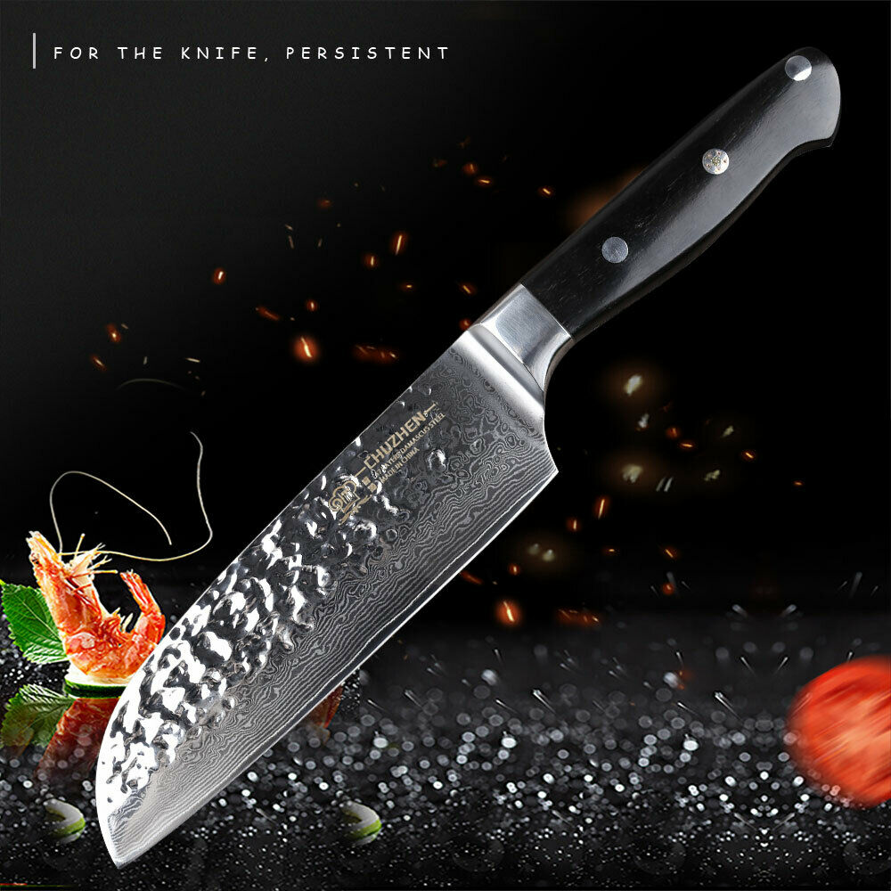 kitchen santoku Knife por Japanese 67 layer damascus steel sashimi Sushi knives - Fresh Stock Dated December 2025