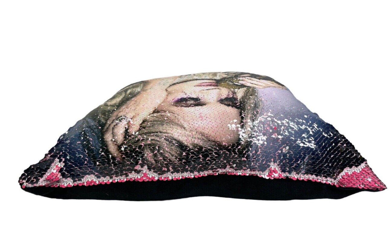 Carrie Underwood THE CRY PRETTY TOUR 360 Flip Sequin Pillow New - Fresh Stock Dated February 2026