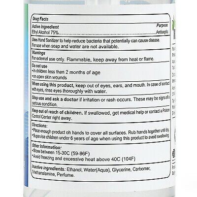 [6-PACK] Kleen-IT Advanced 75% Alcohol Ethyl Gel CDC FDA Sanitizer 16.9 oz x 6 - Fresh Stock Dated February 2026