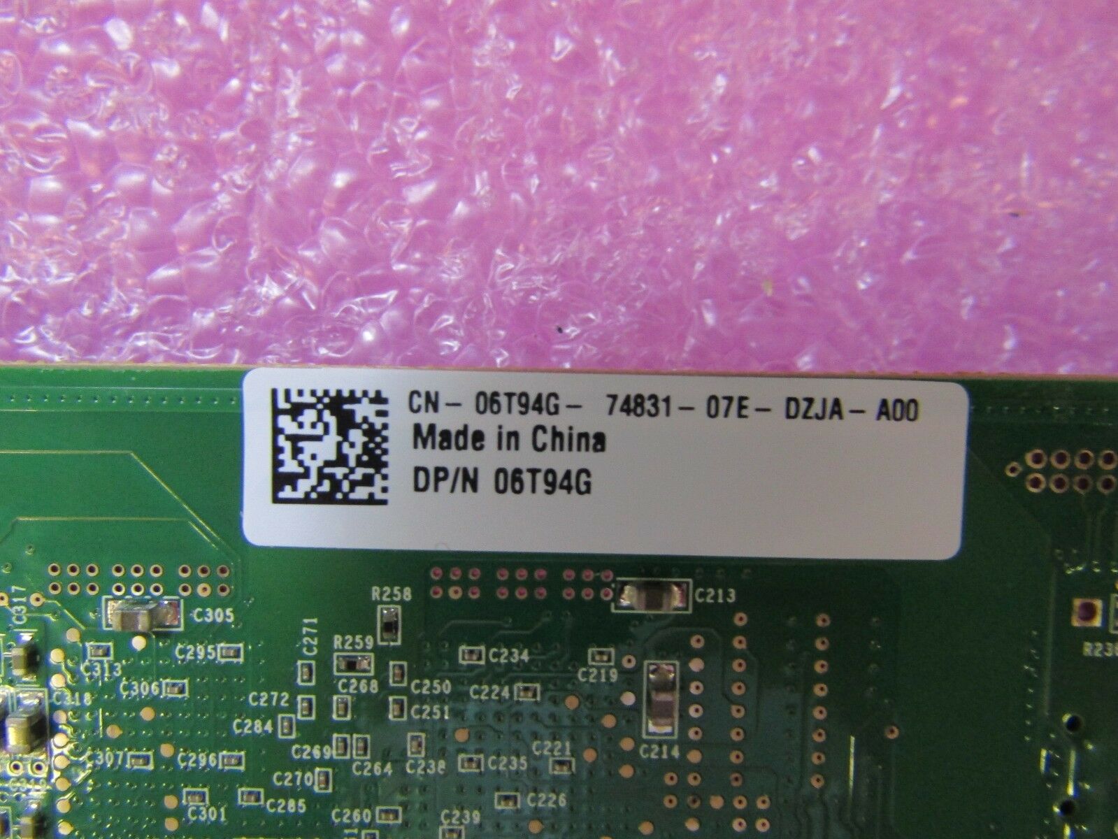 6T94G 8GB DUAL PORT HBA PCI-E QLE2562 FH P - Fresh Stock Dated February 2026