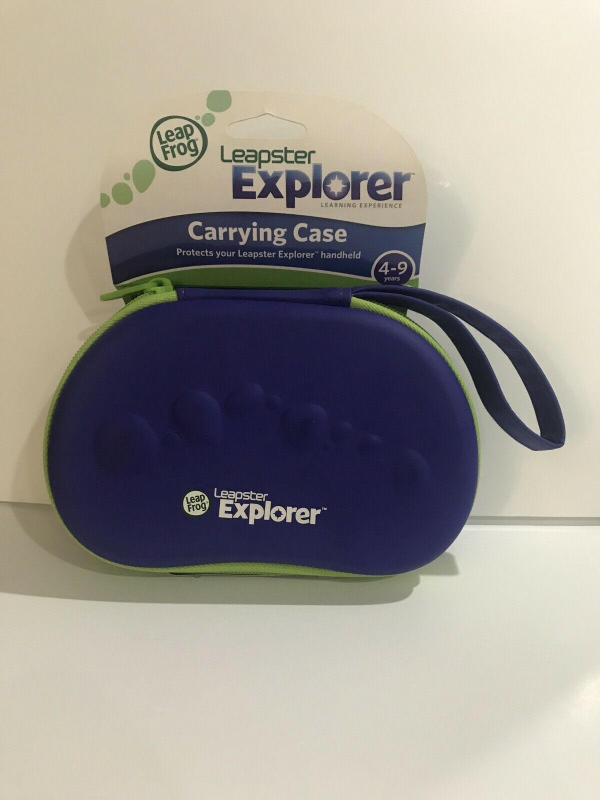 LeapFrog Leapster Explorer Carrying Case. Zippered Purple & Green. NEW - Fresh Stock Dated February 2026