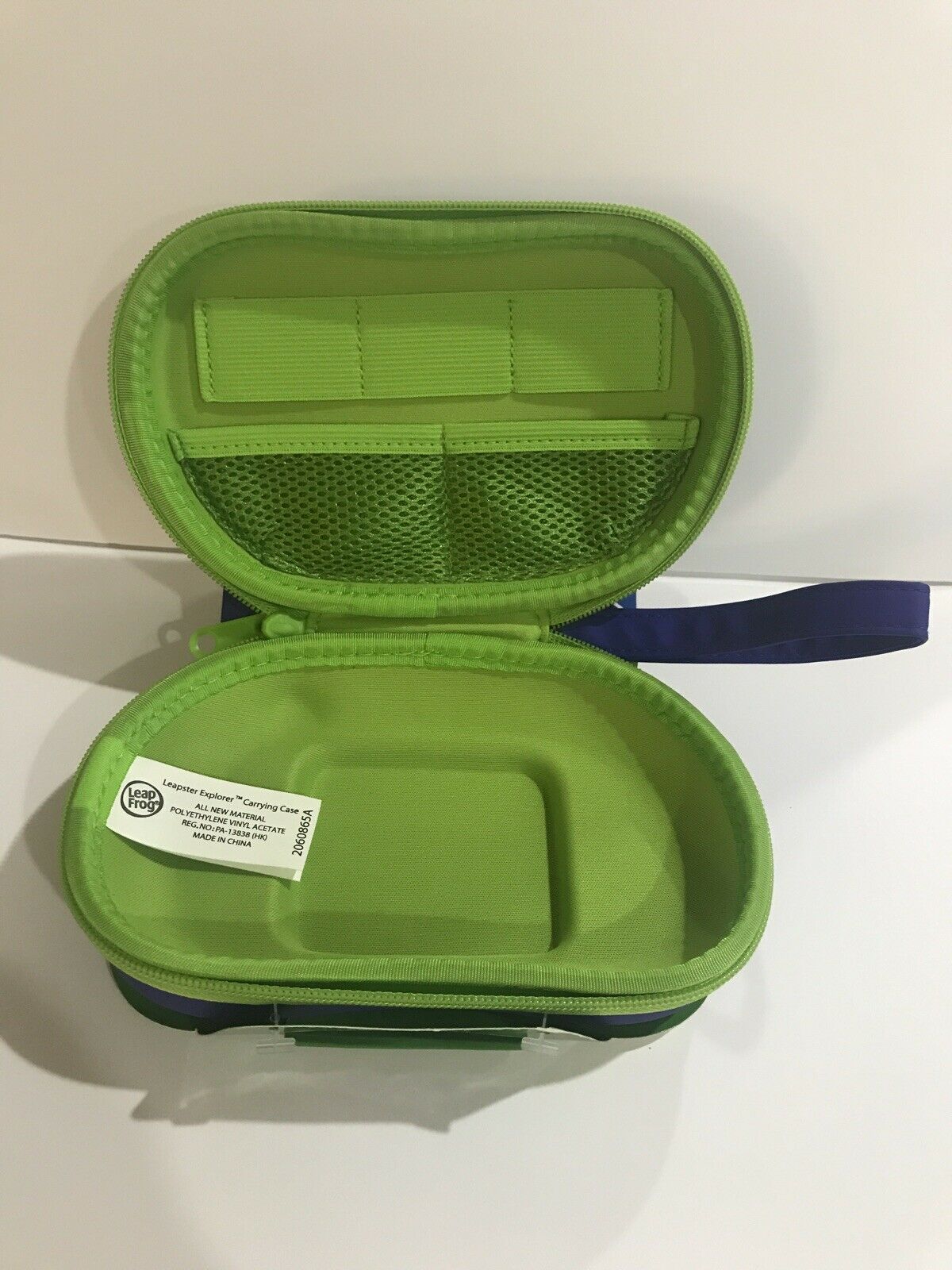 LeapFrog Leapster Explorer Carrying Case. Zippered Purple & Green. NEW - Fresh Stock Dated February 2026