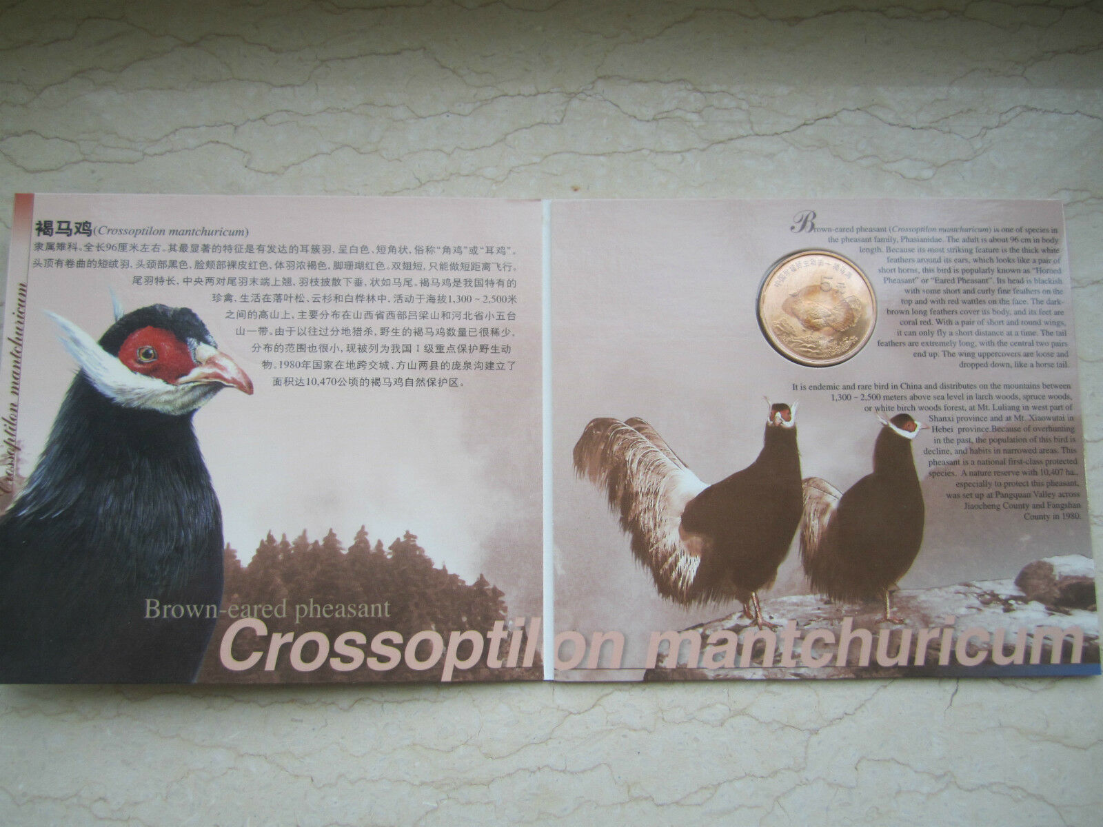 China 1993~1999 Rare Wild Animals Series Set - Complete 10 Coins in Each Folder - Fresh Stock Dated February 2026