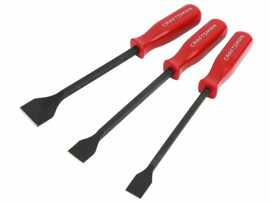 CRAFTSMAN 3 PIECE GASKET SCRAPER TOOL SET 47493 *NEW* (3/4