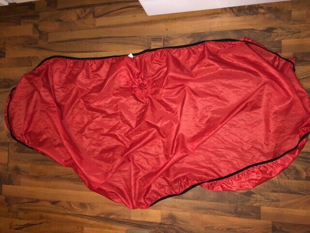 RED NYLON WESTERN SADDLE COVER 38'' X 92'' - Fresh Stock Dated December 2025