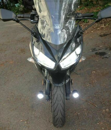 Xenon White 6000K 80W LED Bulbs Headlight For Kawasaki Ninja 300 650 ZX6R - Fresh Stock Dated February 2026