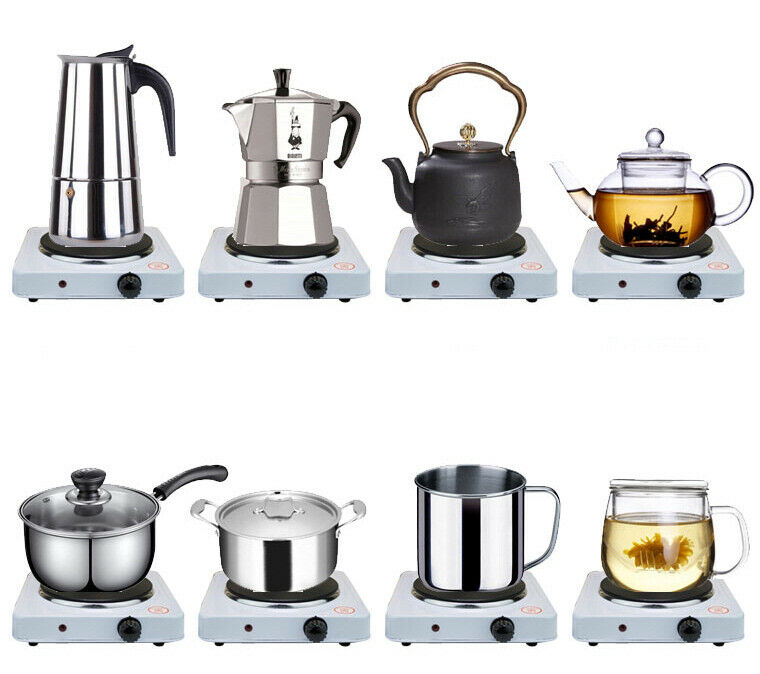 1000W Electric Stove Hot Plate Mini Countertop Stove Portable Home Single Burner - Fresh Stock Dated December 2025