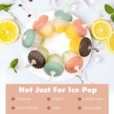 Ice Pop Maker, Funny Acorn Model Food Grade Silicone Popsicle Makers, Family - Fresh Stock Dated February 2026