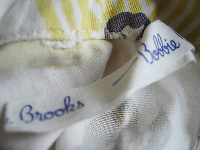 vintage 50's BOBBIE BROOKS circle skirt vegetable print great colors - Fresh Stock Dated February 2026