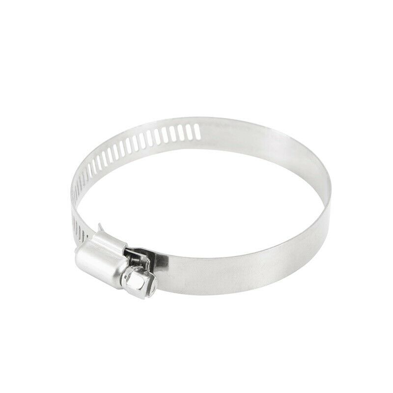 Chrome Universal Motorcycle Exhaust Muffler Pipe Heat Shield Cover Heel Guard - Fresh Stock Dated February 2026