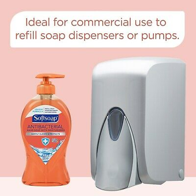 Softsoap Antibacterial Hand Soap Crisp Clean Pink 1gal Bottle 01903EA - Fresh Stock Dated February 2026