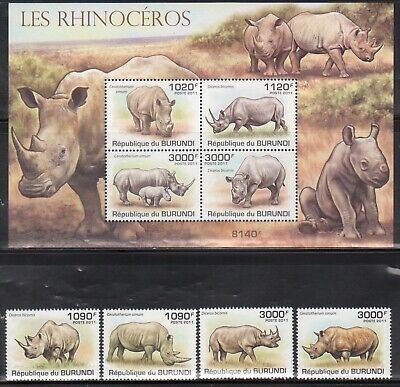 Burundi Animals Stamp Lot - 7 Complete Mint NH Sets - Fresh Stock Dated December 2025