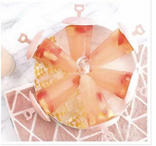 New Set Of 3 Silicone Popsicle Molds With 6 Cavity BPA Free - Fresh Stock Dated December 2025