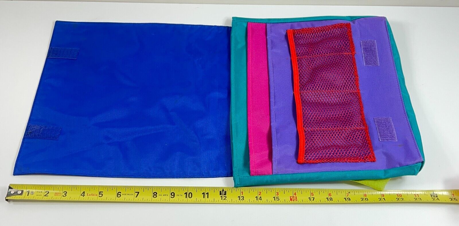 1999 LeapFrog LeapPad Learning Center Storage Case Backpack Bag 12.5