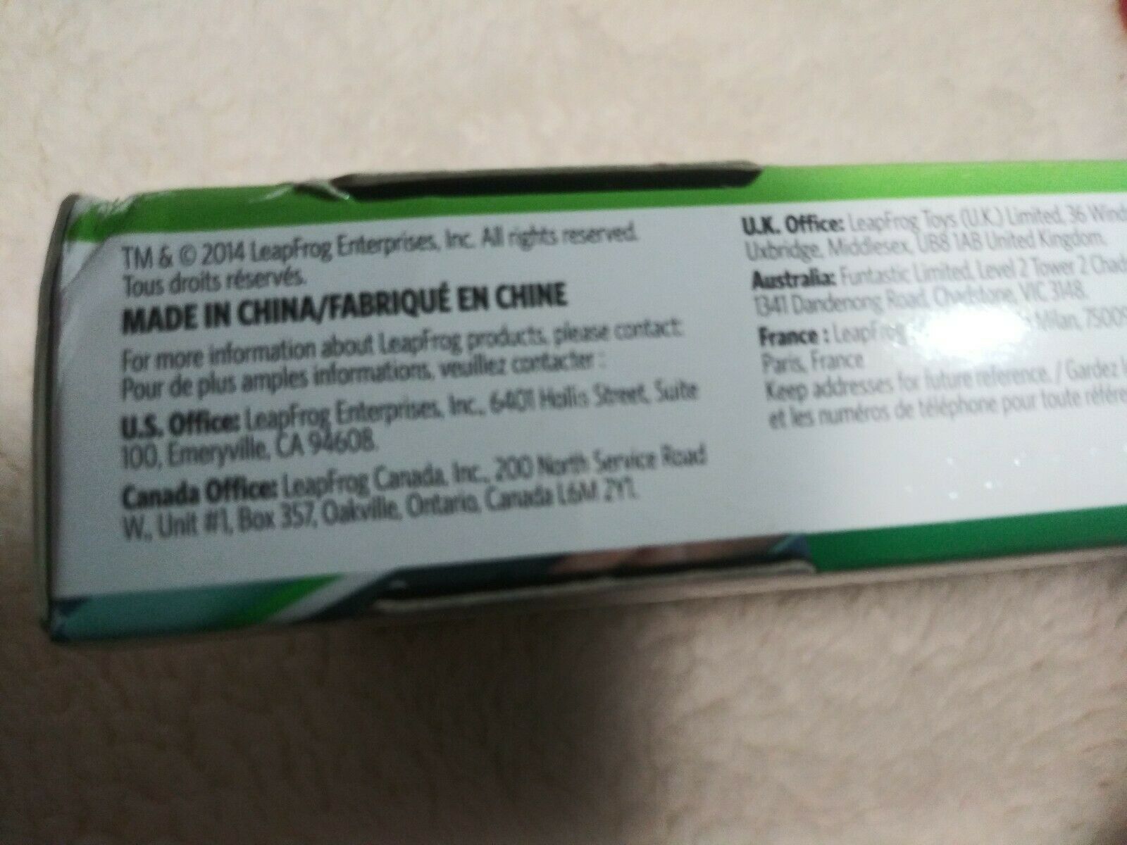 Leap Frog Leap Pad 3 Gel Skin Purple protective cover made to fit easy grip - Fresh Stock Dated February 2026