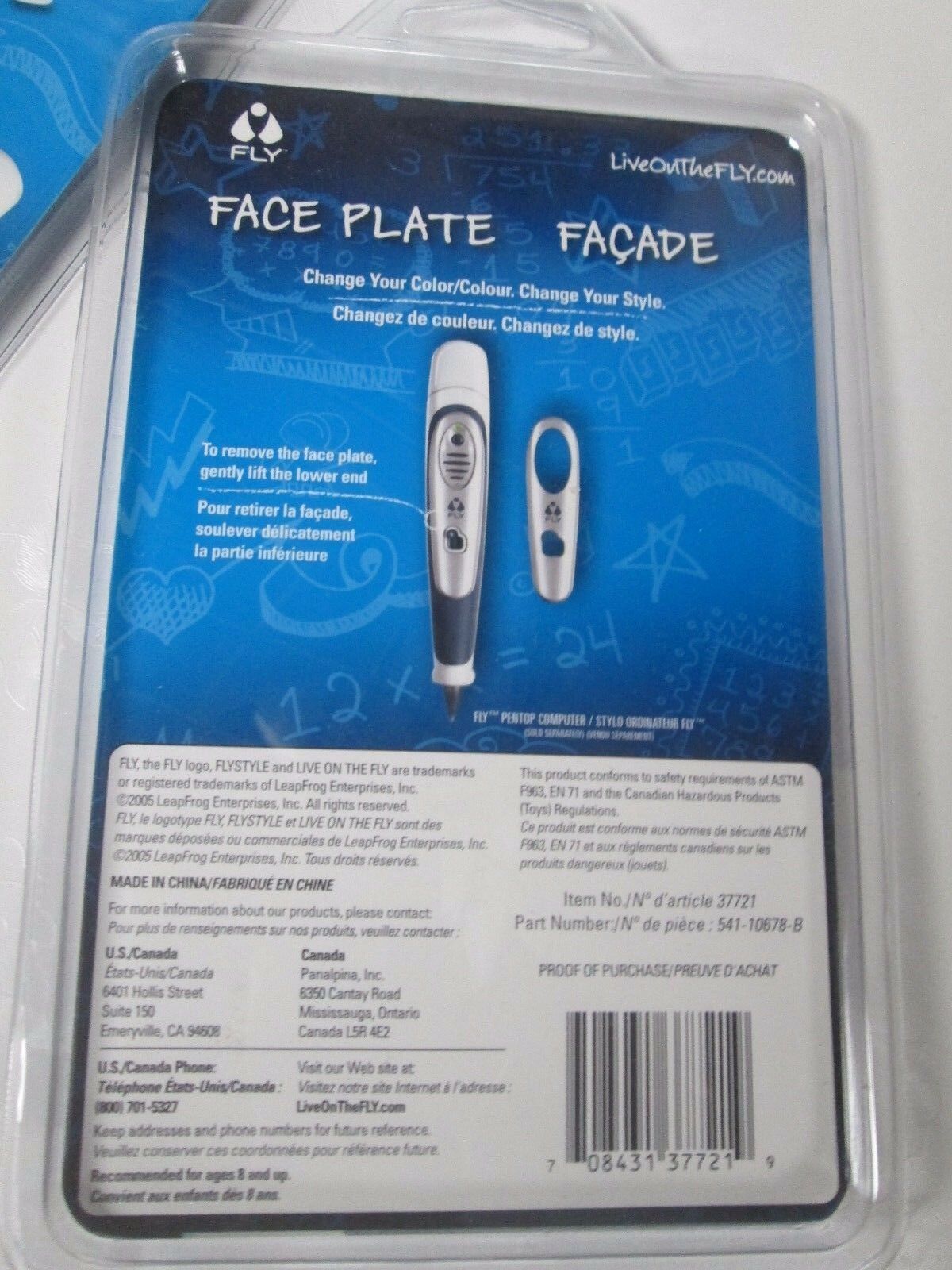 FLY PENTOP FLYSTYLE FACE PLATE FACADE LOT OF 3 NEW - Fresh Stock Dated February 2026