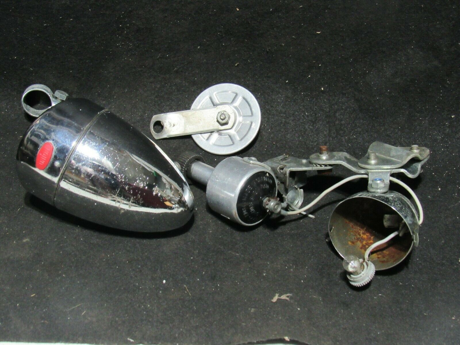 6 VOLT SCHWINN APPROVED BICYCLE DELUXE GENERATOR LIGHT SET UNION K10844 GERMANY - Fresh Stock Dated December 2025