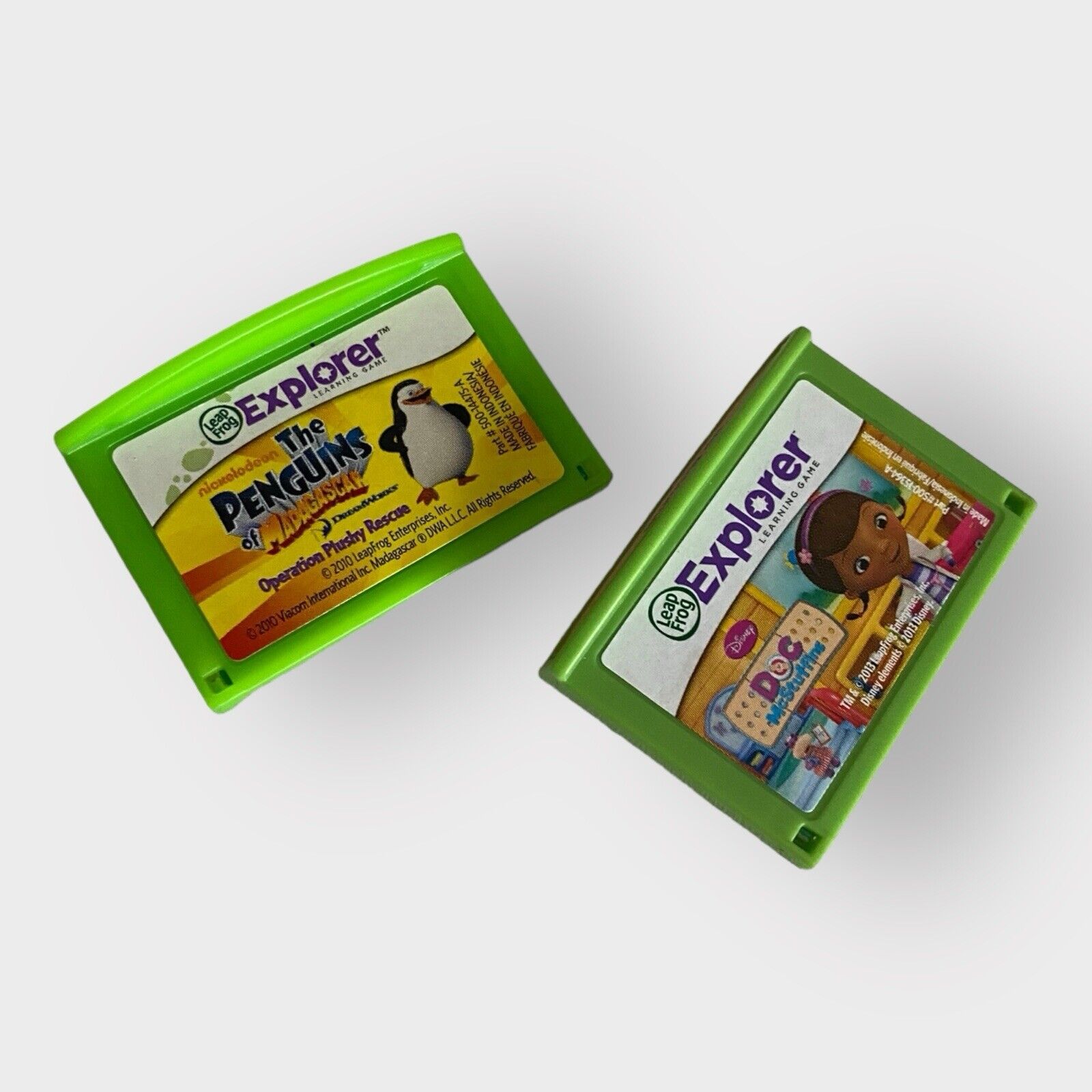 LeapFrog Care Case Disney Doc McStuffins With Two Leapster GS Games - Fresh Stock Dated February 2026