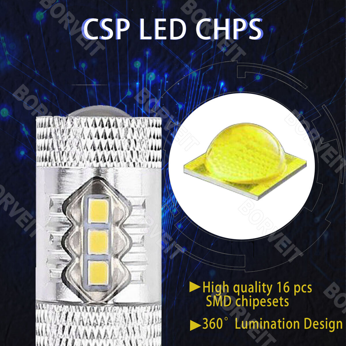 2x H4 80W Bulbs Ice Blue 8000K Headlight For Yamaha YZF R1 2001 2002 2003 YZF-R1 - Fresh Stock Dated February 2026