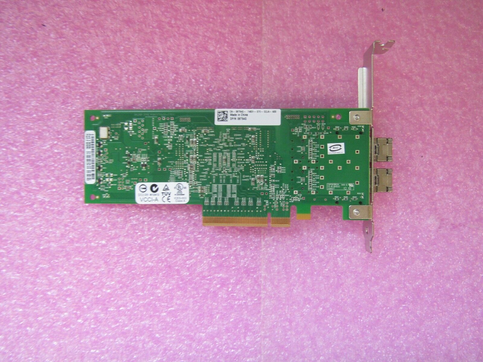 6T94G 8GB DUAL PORT HBA PCI-E QLE2562 FH P - Fresh Stock Dated February 2026
