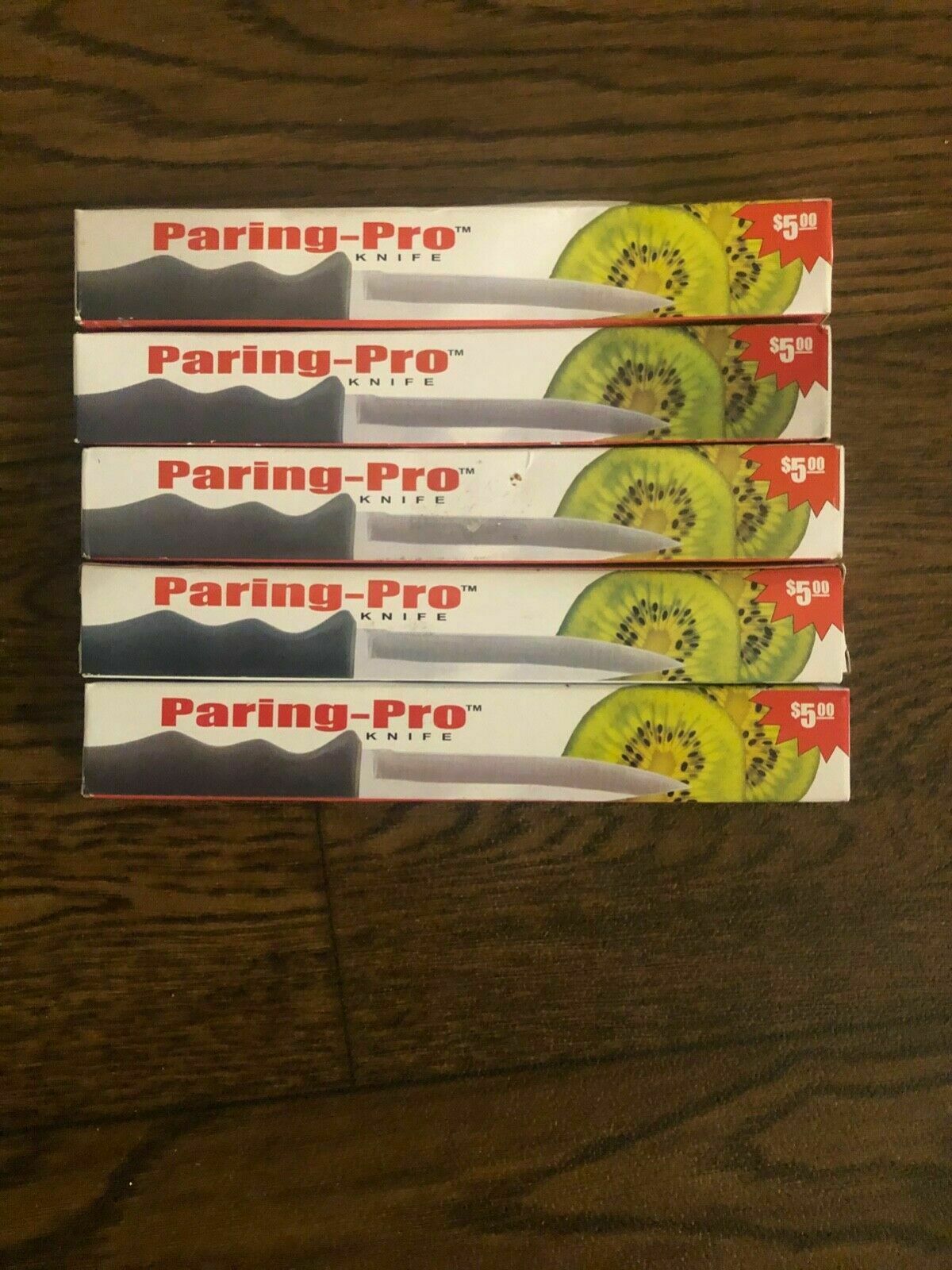 5 New Forever Sharp Surgical Stainless Steel Pairing Knives - Fresh Stock Dated December 2025