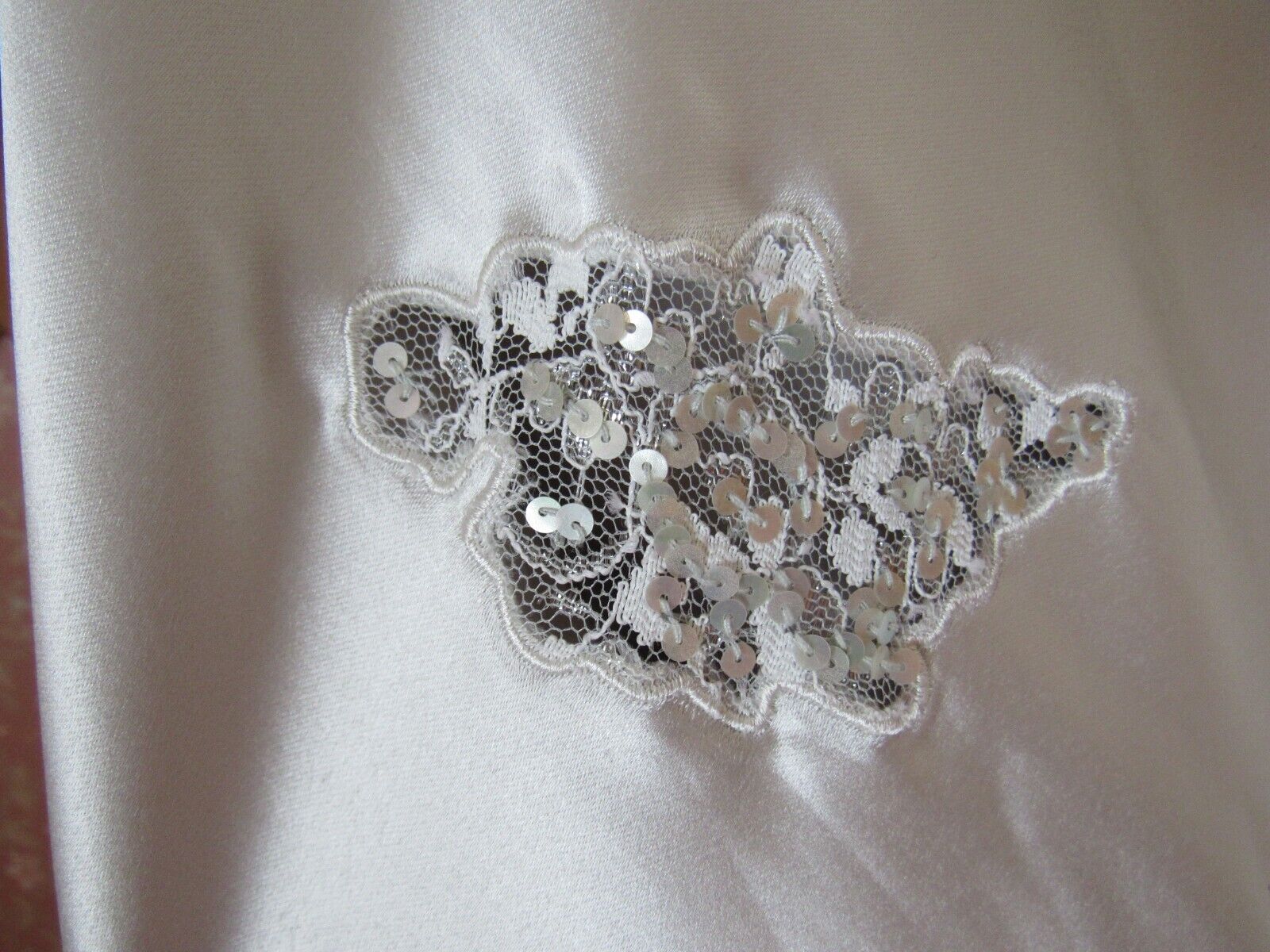 Vintage Women's Rimini Full Length Circle Skirt Silver Sequin Hong Kong Size 6 - Fresh Stock Dated March 2026