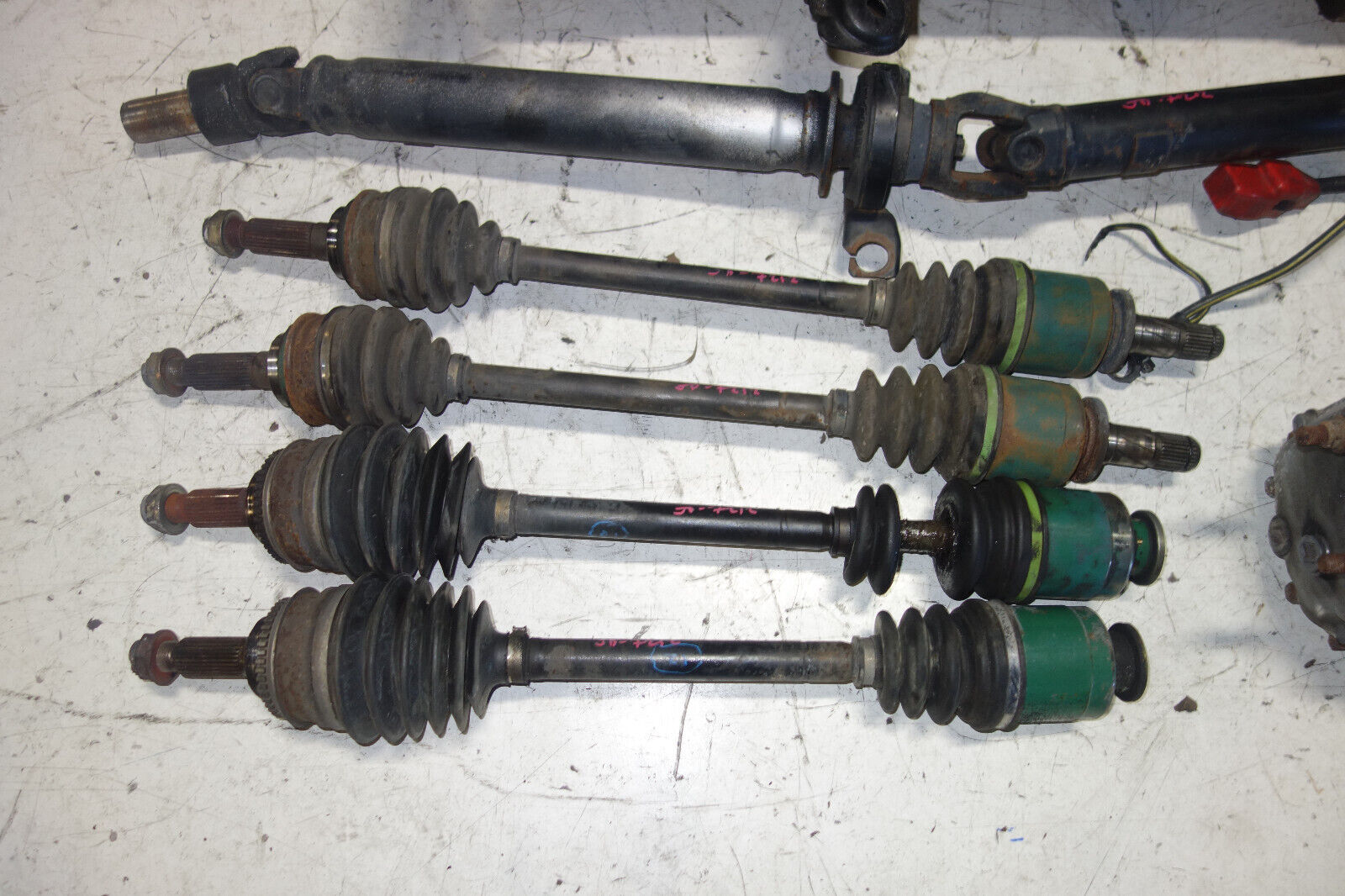 JDM Subaru Impreza Wrx STi 6speed Awd Transmission Starter Axles Differential V7 - Fresh Stock Dated February 2026