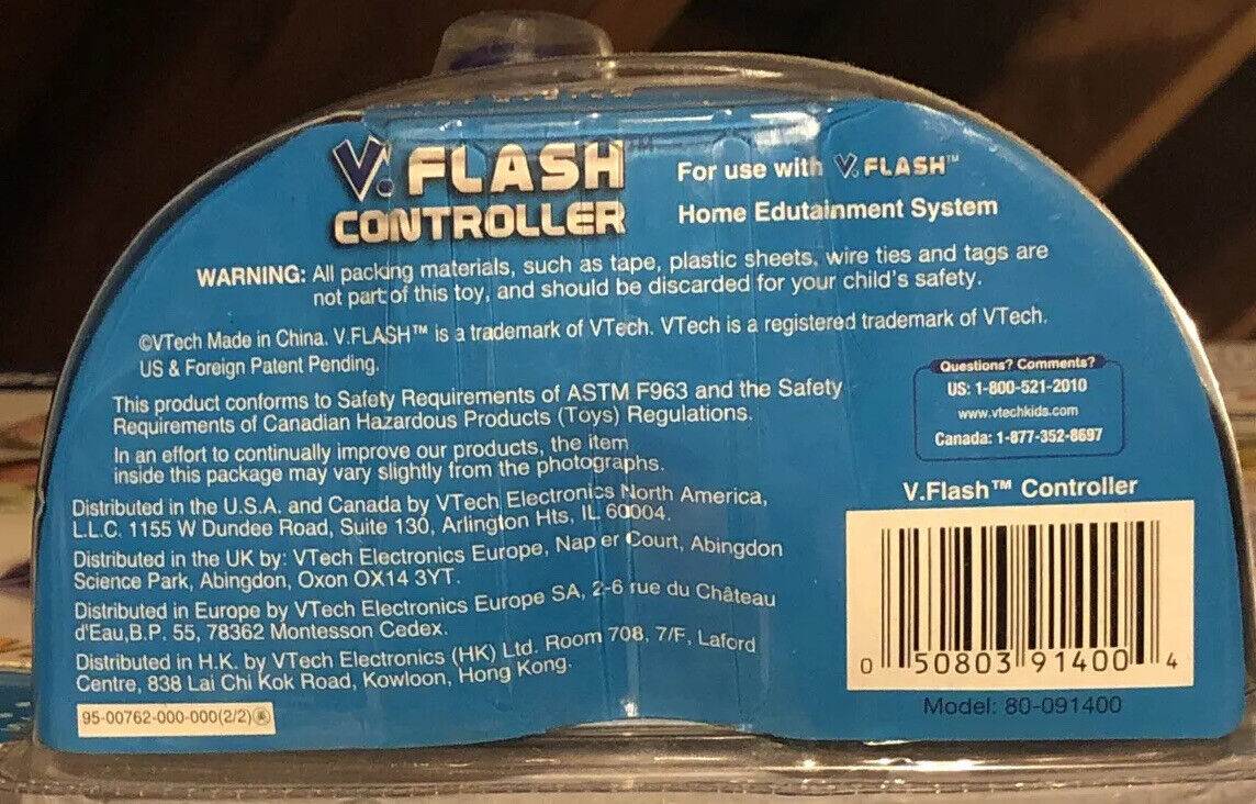 Vtech V Flash Controller V tech for Right or Left Handed Play New - Fresh Stock Dated February 2026