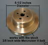 BILLET PULLEY SEA WATER PUMP MERCRUISER BRAVO INBOARD  52822 5-1/2
