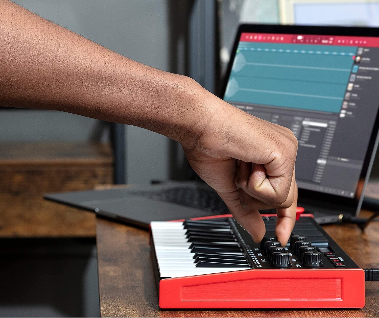 USB MIDI Keyboard Controller Professional Beat Maker Mini Music Production MPC - Fresh Stock Dated February 2026