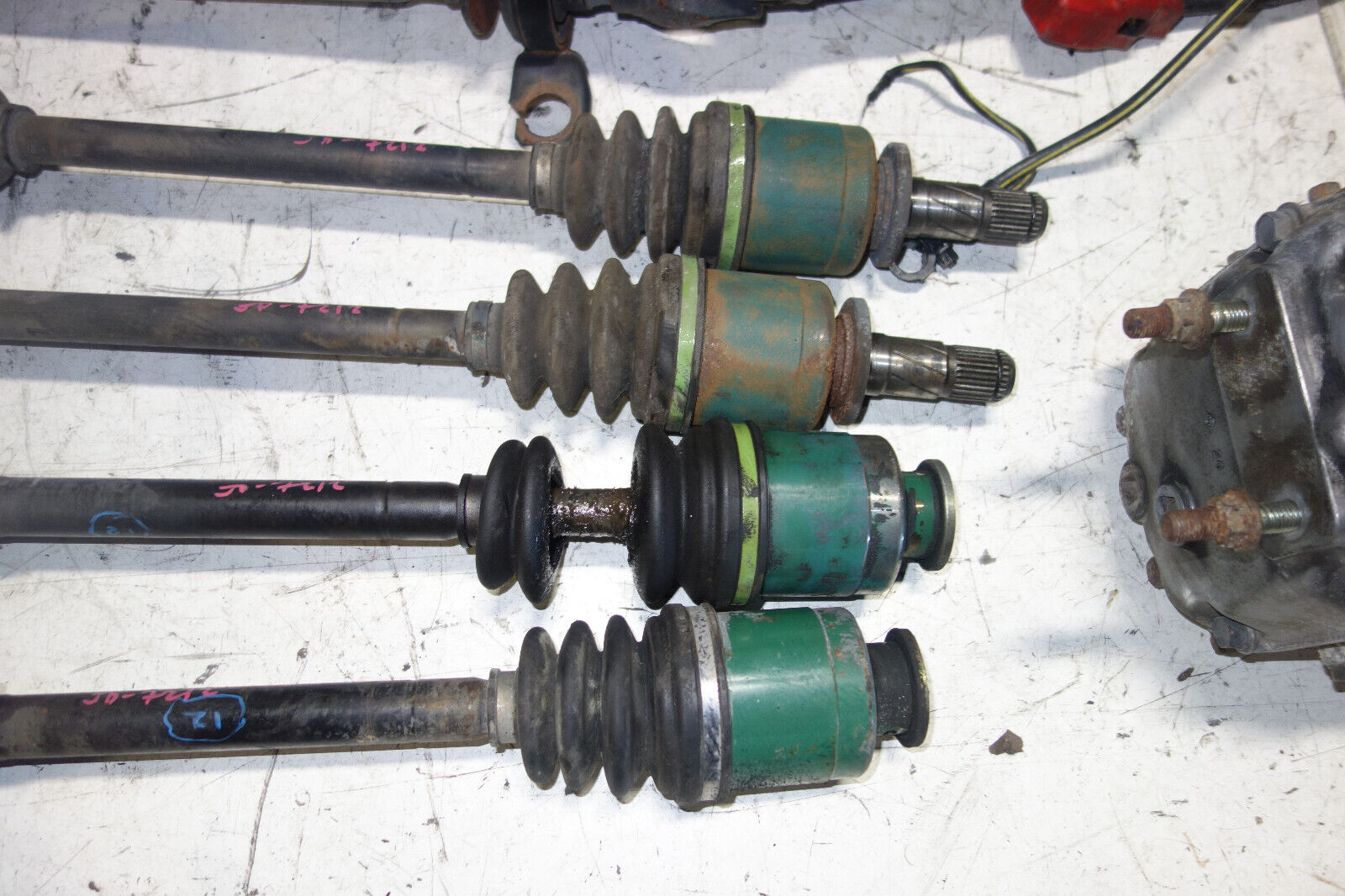 JDM Subaru Impreza Wrx STi 6speed Awd Transmission Starter Axles Differential V7 - Fresh Stock Dated February 2026