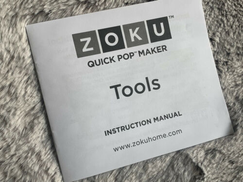 ZOKU Quick POP Maker Tools 8 Piece Set From Williams Sonoma NIB - Fresh Stock Dated February 2026