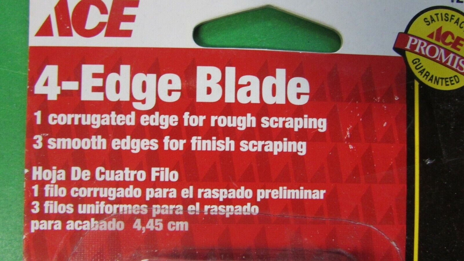 (2) Count Ace Hardware 4-Edge Blade 1.75