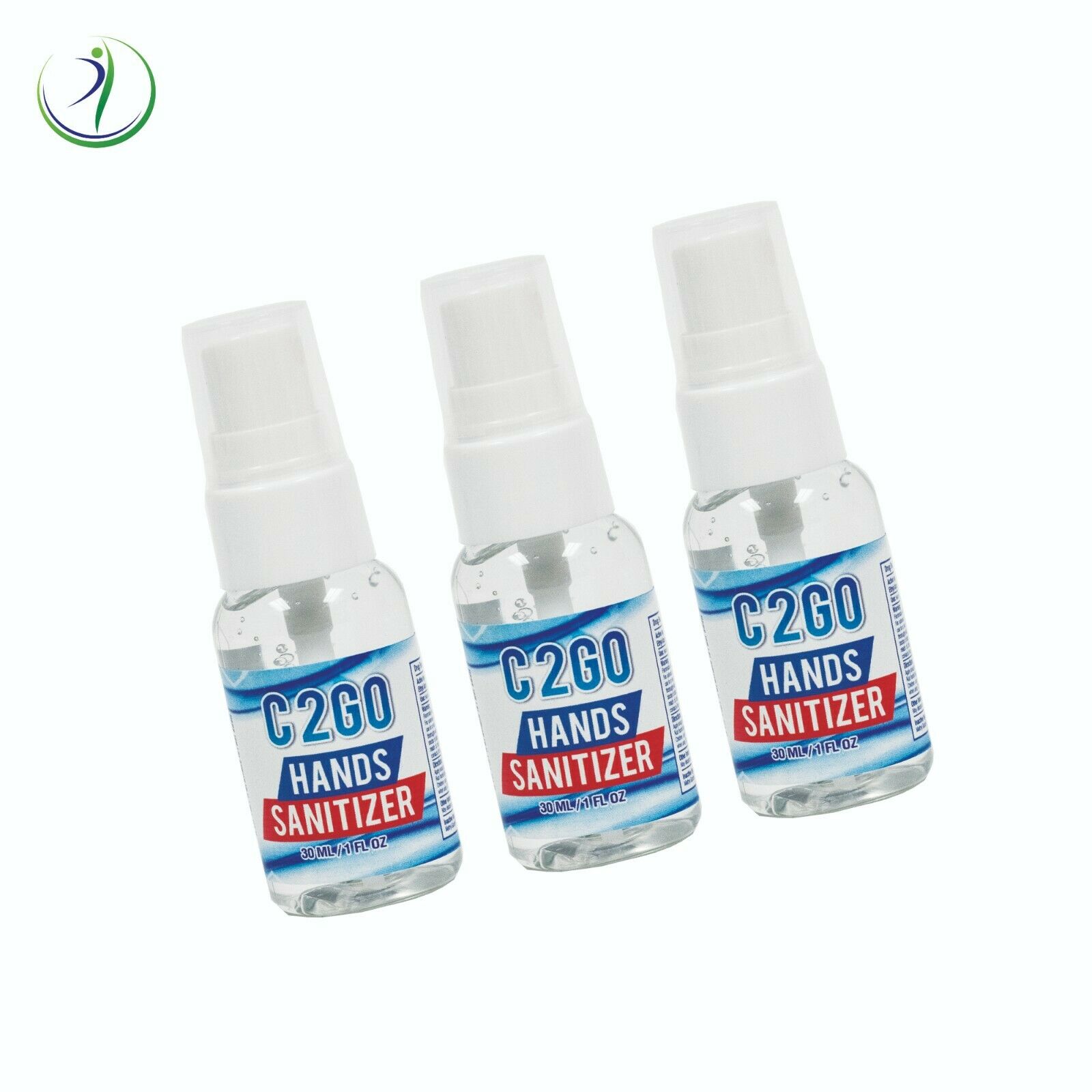 20 Hand Sanitizer 70% Alcohol Gel Disinfectant Cleaner Antimicrobial Pump Spray - Fresh Stock Dated February 2026