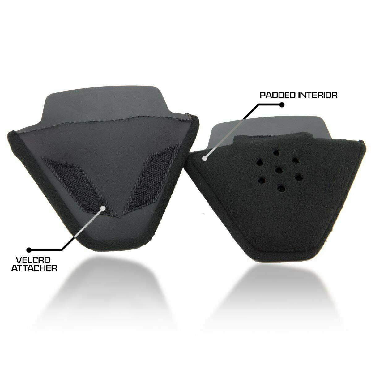 Outlaw Helmets Half Helmet Audio Speaker Ear Insert Pads - Fresh Stock Dated December 2025