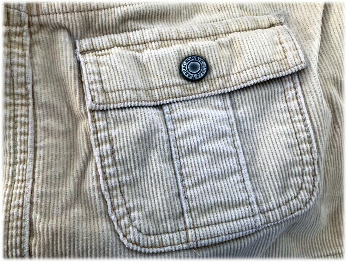Vintage (1966-1972) Abercrombie And Fitch Corduroy Micro Mini Skirt W. Belt MOD! - Fresh Stock Dated February 2026