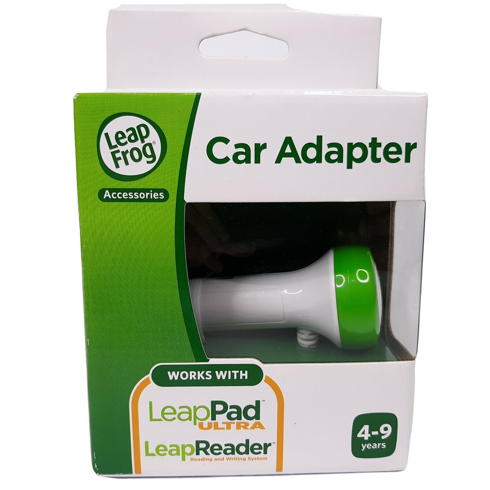 LEAP FROG Car Adapter Works with LeapPad Ultra LeapReader New Genuine in Box - Fresh Stock Dated February 2026