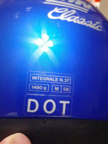 NOS N37 NOLAN CLASSIC ITALIAN MOTORCYCLE HELMET - Fresh Stock Dated February 2026