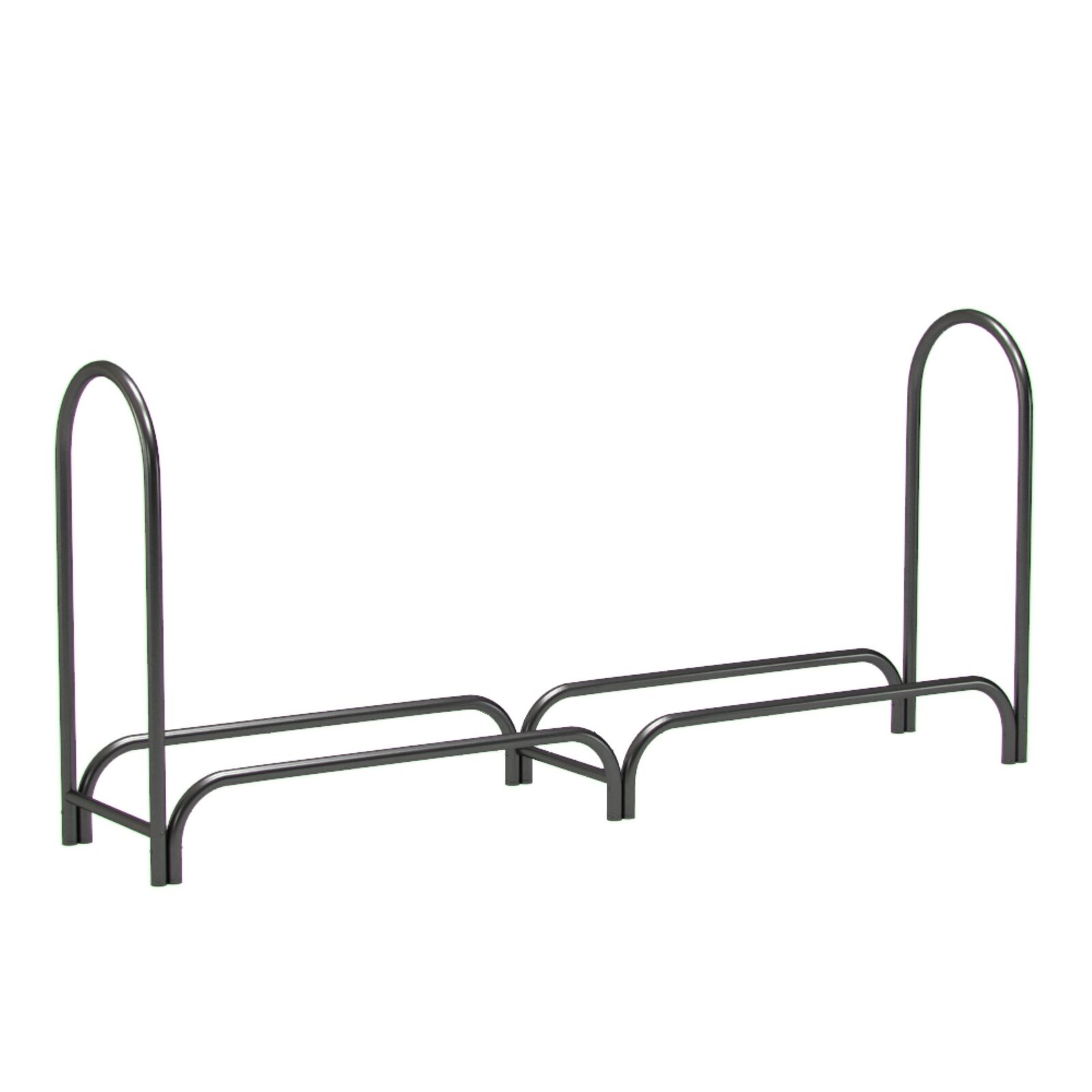 Regal Flame Elite 8 Foot Indoor Outdoor Black Shelter Firewood Log Rack - Fresh Stock Dated February 2026