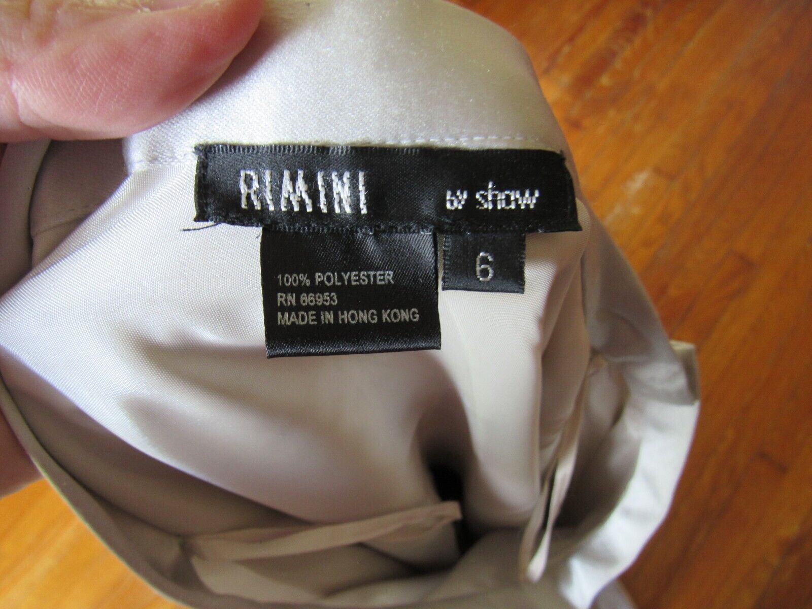 Vintage Women's Rimini Full Length Circle Skirt Silver Sequin Hong Kong Size 6 - Fresh Stock Dated March 2026