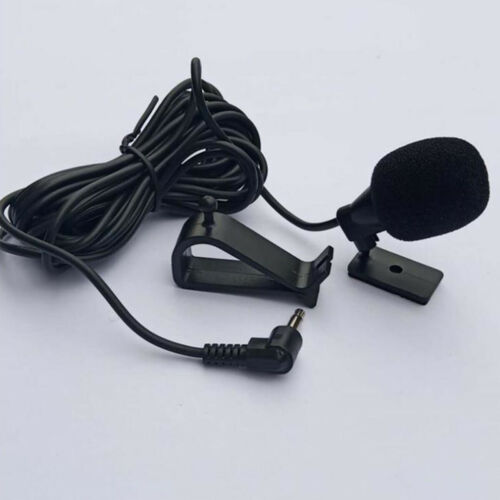 3.5mm Car Stereo External Microphone for Bluetooth Enabled Stereo GPS DVD Radio - Fresh Stock Dated February 2026