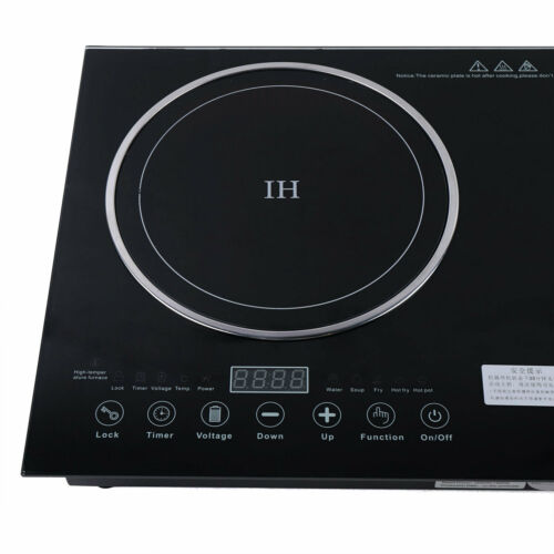 Electric Induction Cooker Cooktop Countertop Burner Stove 8 Gear For 12-24cm Pot - Fresh Stock Dated December 2025