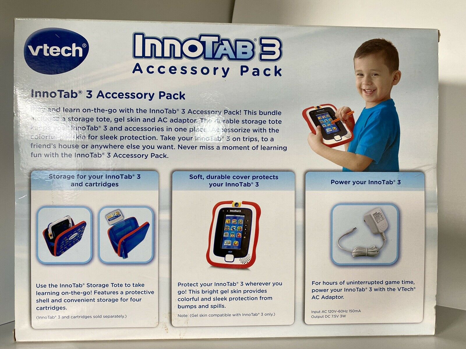 Vtech InnoTab 3 Blue Trucks Learning System Accessory Pack Bundle Brand New!!!! - Fresh Stock Dated February 2026