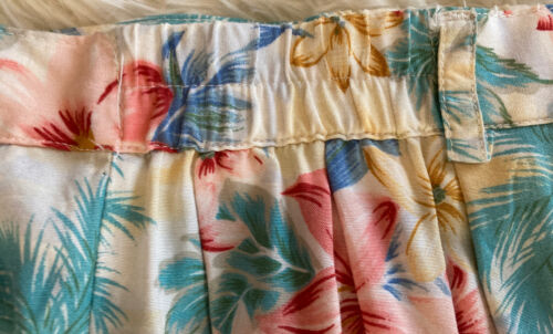 Susan Bristol Button Front Maxi Skirt Tropical Print Size 8 Preowned - Fresh Stock Dated February 2026